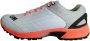 GM Original All Rounder Stud Cricket Shoes White Orange and Gray
