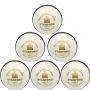 SF County White Cricket Ball Set of 6
