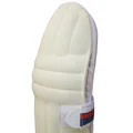 Thrax Ultra Light Molded Batting Pads Color White (Yellow Red Backside) (Mens Size Right And Left handed)