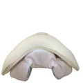 Thrax Ultra Light Molded Batting Pads Color White (Black Gray Backside) (Mens Size Right And Left Handed) 