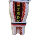 Thrax Ultra Light Molded Batting Pads White (Black Red Backside) (Mens Size Right And Left handed)