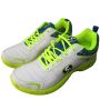 SG Savage White Lime Cricket Shoe