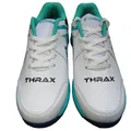 Thrax Hoick Cricket shoes Rubber Stud White See Green