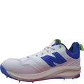 New Balance CK4030 W5 Spike Cricket Shoes White Blue