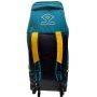 Shrey Pro Premium Duffle Cricket Bag Dark Teal and Yellow Color