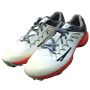 Sega Star Impact Power Stud Cricket Shoes White Gray