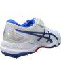 Asics Speed Menace FF Spike Cricket Shoes White Tuna Blue 
