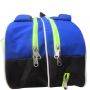 Thrax Astra Series Badminton Kit Bag Black Blue and Lime