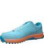 Thrax Hoop Cricket Rubber Stud Cricket Shoes White Blue Orange