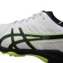 Asics Gel Peake 2 Cricket Shoes White Glow Yellow 