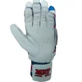 MRF Genius Grand Edition Cricket Batting Gloves White and Blue -MRF Virat Kohli Batting Gloves