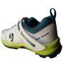 SG Century 6.0 Cricket Shoes  White Sea Green and Fluo Green