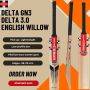 Gray Nicolls Delta GN3 DELTA 3.0 English Willow Cricket Bat Size SH 