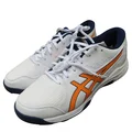 Asics Gel Peake 2 Cricket Shoes White Stadium Orange 