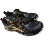 Hundred Raze Badminton Shoes Black Gold