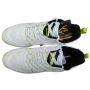 Hundred Hyper Turf Cricket Shoes White Lime Black Color