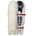 Thrax Ultra Light Molded Batting Pads Color White (Black Gray Backside) (Mens Size Right And Left Handed) 
