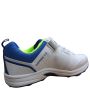 SG Sierra 2.0 Spike Cricket Shoes White Lime and Blue
