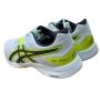 Asics Gel Gully 7 Cricket Spike Shoes Colour White Safety Yellow 