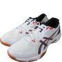 Asics Gel Rocket 10 Badminton Shoes White Classic Red
