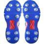 Asics Speed Menace FF Spike Cricket Shoes White Tuna Blue 
