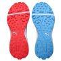 Puma 24 FH Rubber Cricket Shoes Luminious Blue Puma White Cricket Shoe