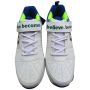 SG Sierra 2.0 Spike Cricket Shoes White Lime and Blue