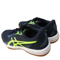 Asics UPCOURT 5 Cricket Shoes Midnight and Hazard Green