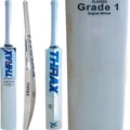 Thrax Grand Edition English Willow Cricket Bat (Standard Size Short Handle)