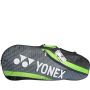 YONEX SUNR 1835 Thermal Badminton Kit Bag Black and lime