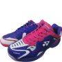 Yonex DUAL Badminton Shoes White Purple Velvet Bright Orchid