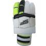 SF Test Pro Cricket Batting Gloves White Black lime
