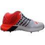 Adidas ADIPOWER Vector Mid Full Spike Cricket Shoes Red and White