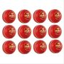 Aj Baz Cricket Ball Set of 12 Ball Red