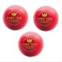 Aj Practice Cricket Ball Set of 3 Ball Red