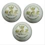 Aj Baz White Cricket Ball Set of 3 Ball