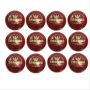 Aj League Cricket Ball Set of 12 Ball Red