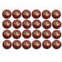 Aj League Cricket Ball Set of 24 Ball Red