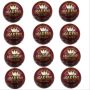 AJ Academy Red Cricket Ball Set of 12