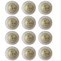 AJ Club White Cricket Ball Set of 12