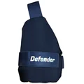 AJ Combo Defender Cricket Thigh Pad BLue Colour (Medium Size Right Hand Side)