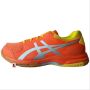 ASICS Gel Rocket 8 Badminton Shoes Orange Yellow and Silver