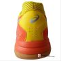 ASICS Gel Rocket 8 Badminton Shoes Orange Yellow and Silver