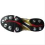 Asics Gel Speed Menace Full Spike Cricket Shoes White Black Gold