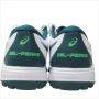 Asics Gel Peake 2 Cricket Shoes white and velvet pine