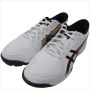 Asics Gel Peake 2 Cricket Shoes white and Black