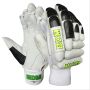 BDM Aero Dynamic Batting Gloves White and Black