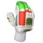 BDM Dasher Batting Gloves White Orange and Lime