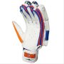 BDM Galaxy Batting Gloves White Red and Black