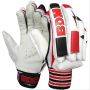 BDM Master Blaster Batting Gloves White Red and Black